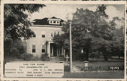 Park View Manor Postcard