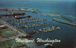 View of Harbor Westport, WA Postcard Postcard 
