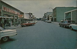 Main Street Arkadelphia, Arkansas Postcard