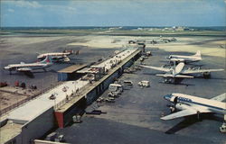 North Concourse Cleveland Hopkins Airport Ohio Postcard Postcard Postcard