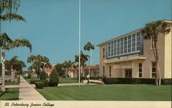 St. Petersburg Junior College Florida Postcard Postcard Postcard
