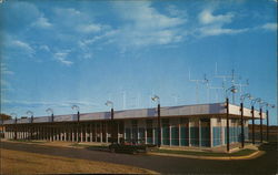 Administration Building Hickory Municipal Airport Postcard