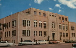 Curry County Court House Postcard