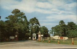 Entrance to Ft. Story Postcard