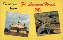 Greetings from Ft. Leonard Wood, Mo. Fort Leonard Wood, MO Postcard Postcard Postcard