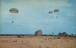 Parachute Drop Postcard