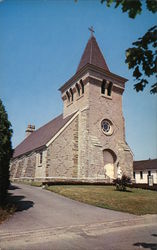 Saint Agnes Roman Catholic Church Postcard