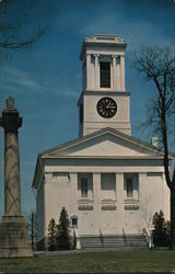 First Church of Christ Congregational Postcard