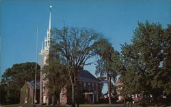 First Church of Christ Wethersfield, CT Postcard Postcard Postcard