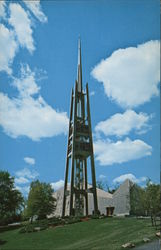 Maguire Memorial Carillon Tower, First Presbyterian Church Stamford, CT Postcard Postcard Postcard