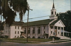 First Baptist Church Postcard