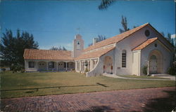 Little White Church Clearwater Beach, FL Postcard Postcard Postcard