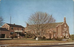 Our Lady of Lourdes R.C. Church Seaford, DE Postcard Postcard Postcard