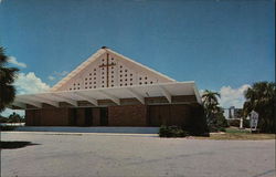 Saint Pius X Catholic Church Postcard