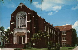 Beautiful Trinity Methodist Church DeLand, FL Postcard Postcard Postcard