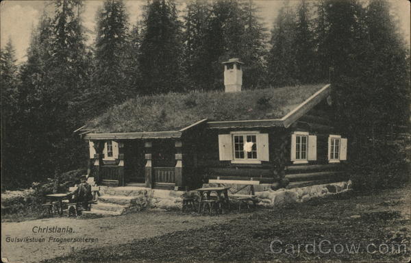 Log Cabin Christiania Norway