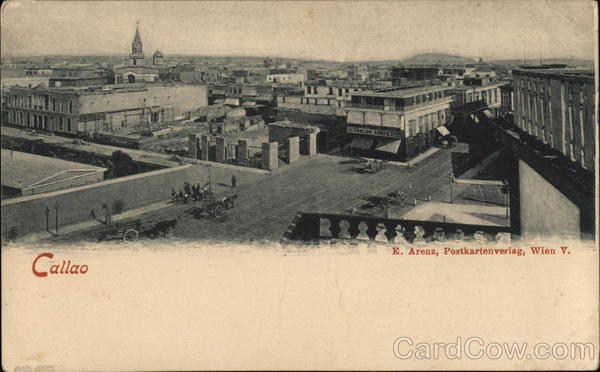 View of City Callao Peru