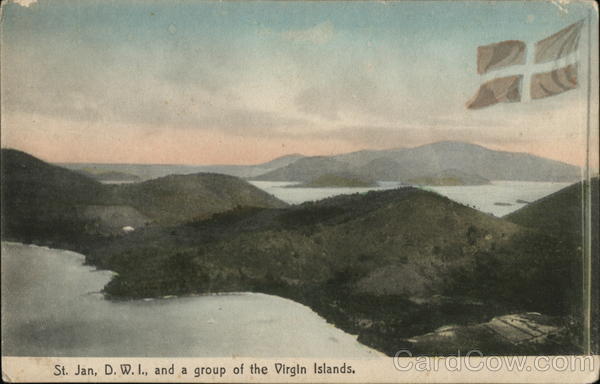 West Indies and a Group of the Virgin Islands St. Jan Dutch West Indies