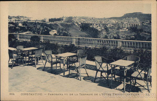 Hotel Transatlantique - Terrace Constantine Algeria