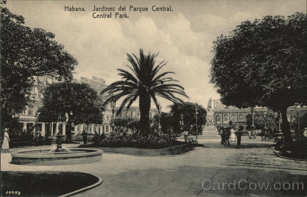 Central Park Havana Cuba