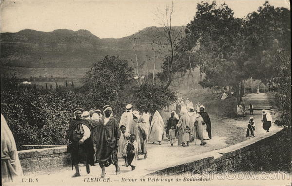 Rejour du Pelerinage de Boumedine Tlemcen Algeria Africa