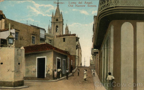 Habana: Old Narrow streets Havana Cuba