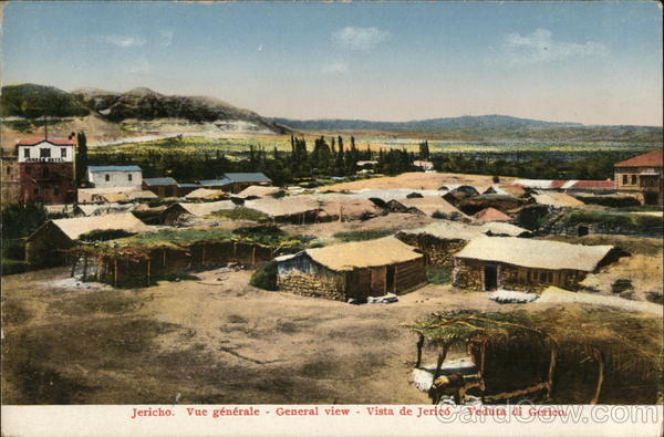 Jericho General View Palestine Middle East