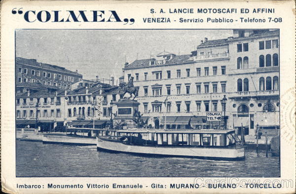Colmea Boat Trips Venice Italy
