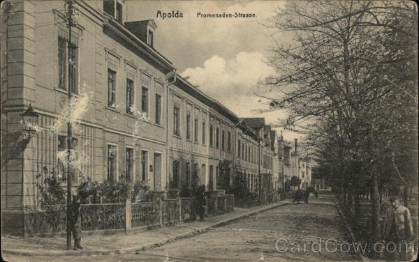 Promenaden-Strasse Apolda Germany