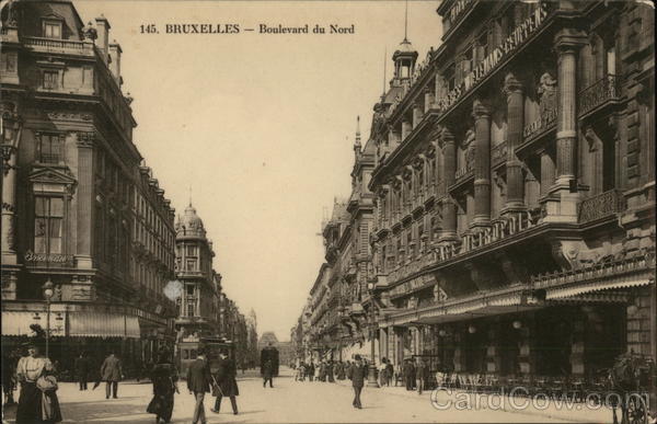 Boulevard du Nord Brussels Belgium