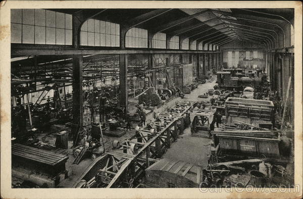Shannon Power Scheme. Chief Repair Shop near Ardnacrusha Republic of Ireland