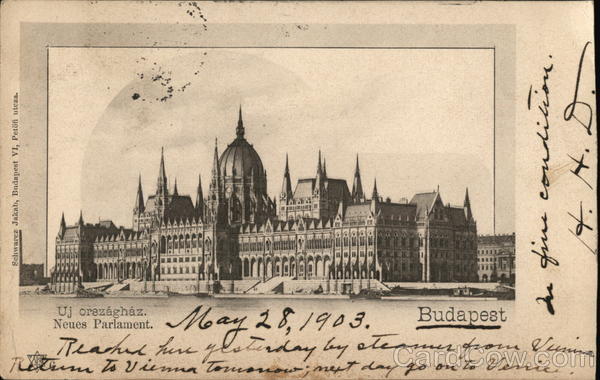 New Parliament Budapest Hungary