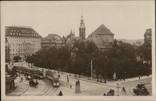 Leipzig Fleischerplatz Germany