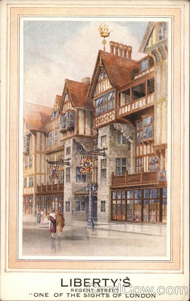 Liberty's Regent Street, One of the sights of London England