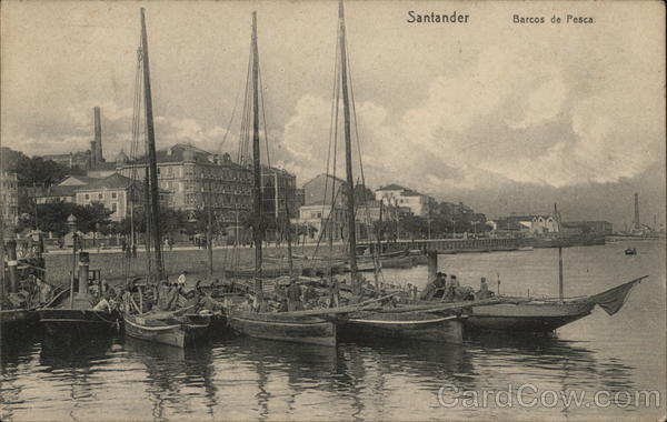 Barcos de Pesca Santander Spain