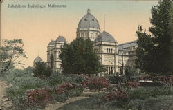 Exhibition Buildings, Melbourne Australia Postcard Postcard