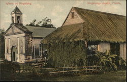 Singalong church, Manila Postcard