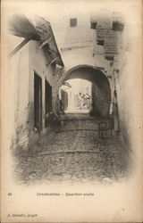 Arab Quarter Postcard