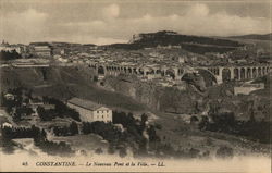 Constantine - the new port and the city Postcard