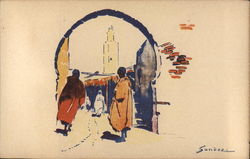 Gateway in Town Wall Postcard