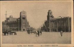 NaniWa Road, Mukuden China Postcard Postcard