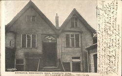 Fossgate - Entrance, Merchants Hall Postcard