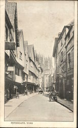 Petergate, York Postcard