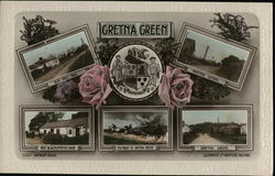 Gretna Green Scotland Postcard Postcard