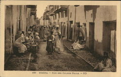 Rue des Ouleds Nails Postcard