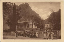 Hotel Bertrand et les Gorges Postcard