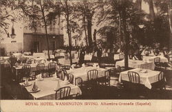Royal Hotel Washington Irving, Alhambra-Grenada (Spain) Postcard