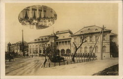 View of Osaka Hotel Postcard