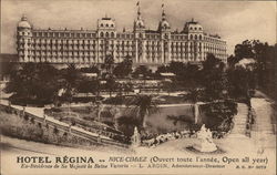 Hotel Regina Postcard