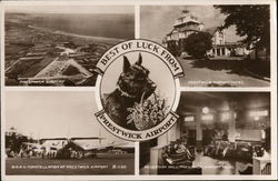 Prestwick Airport Scotland Postcard Postcard